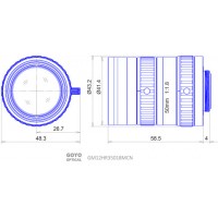 Goyo 12 MP 2/3" Fixed-Focal